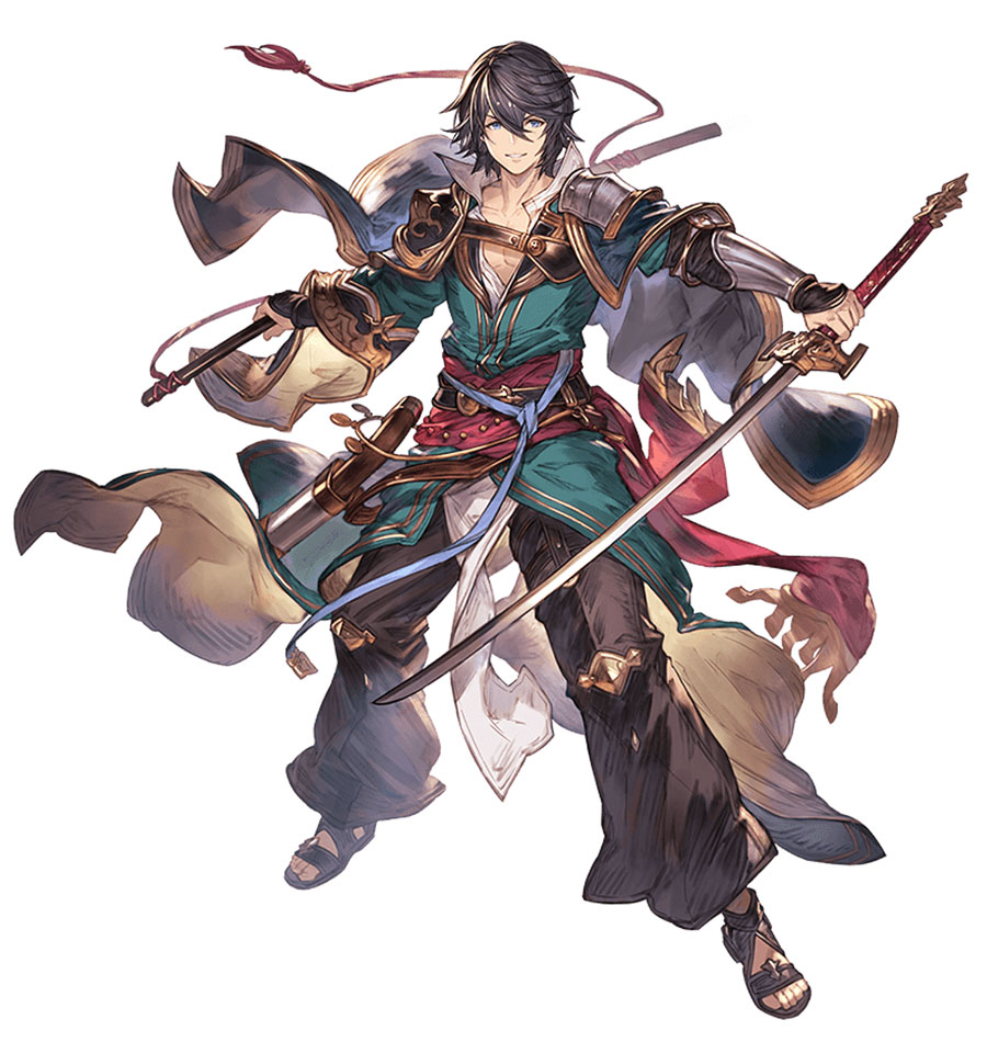Grand Cain Character Art from Granblue Fantasy