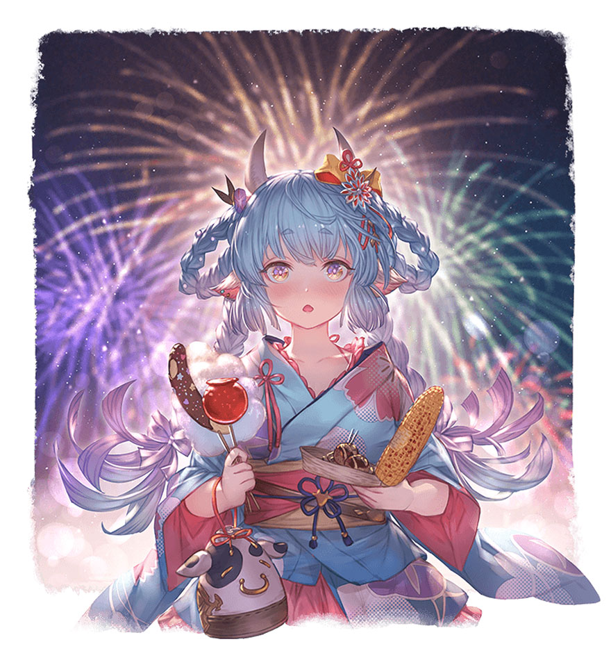 Midsummer Lights' Dream Catura Art from Granblue Fantasy