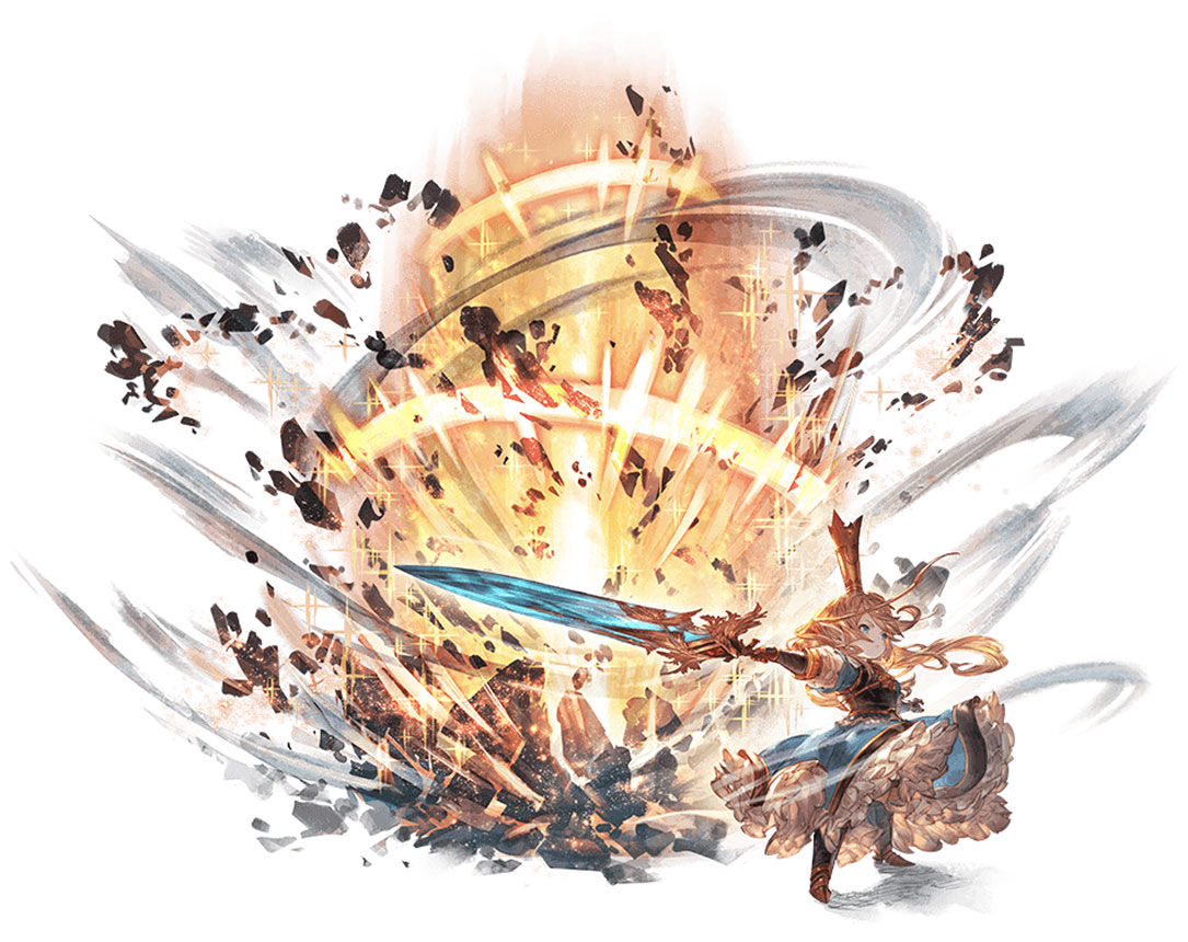 Holy Knight of Valor and Eminence Charlotta Art from Granblue Fantasy