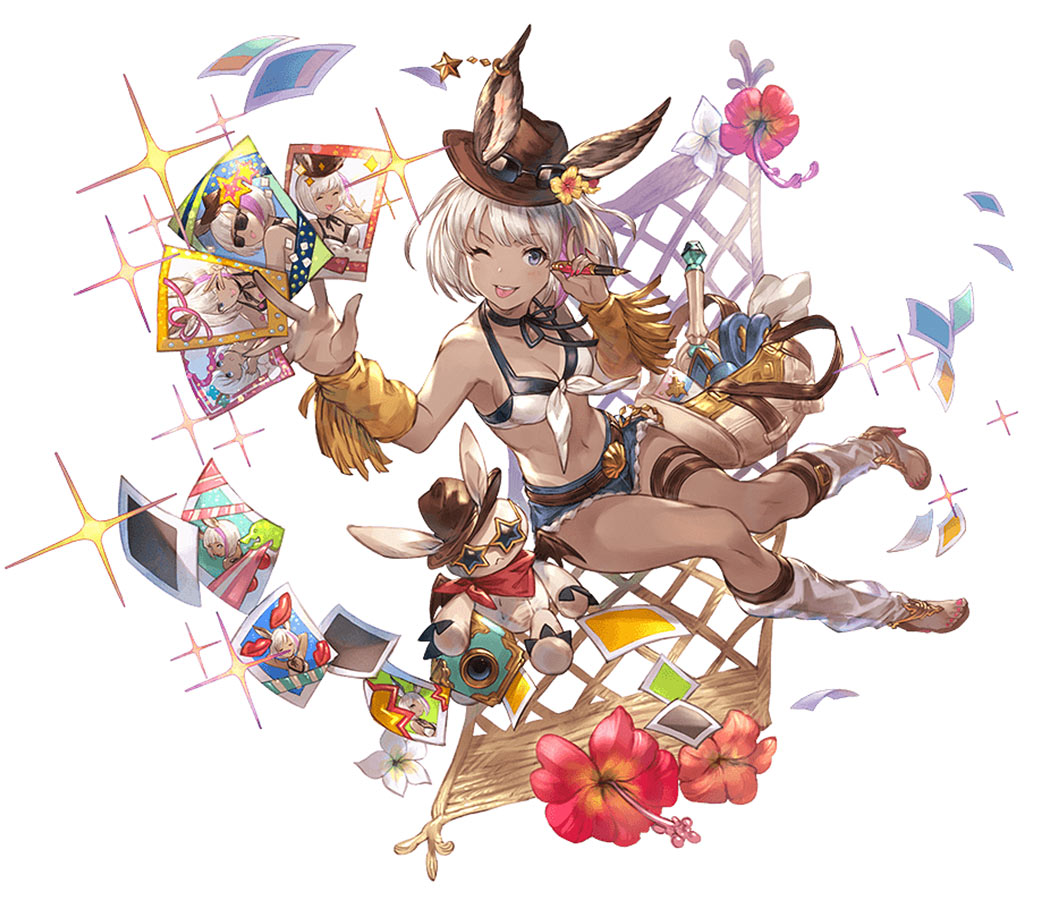 Summer Chloe Artwork from Granblue Fantasy