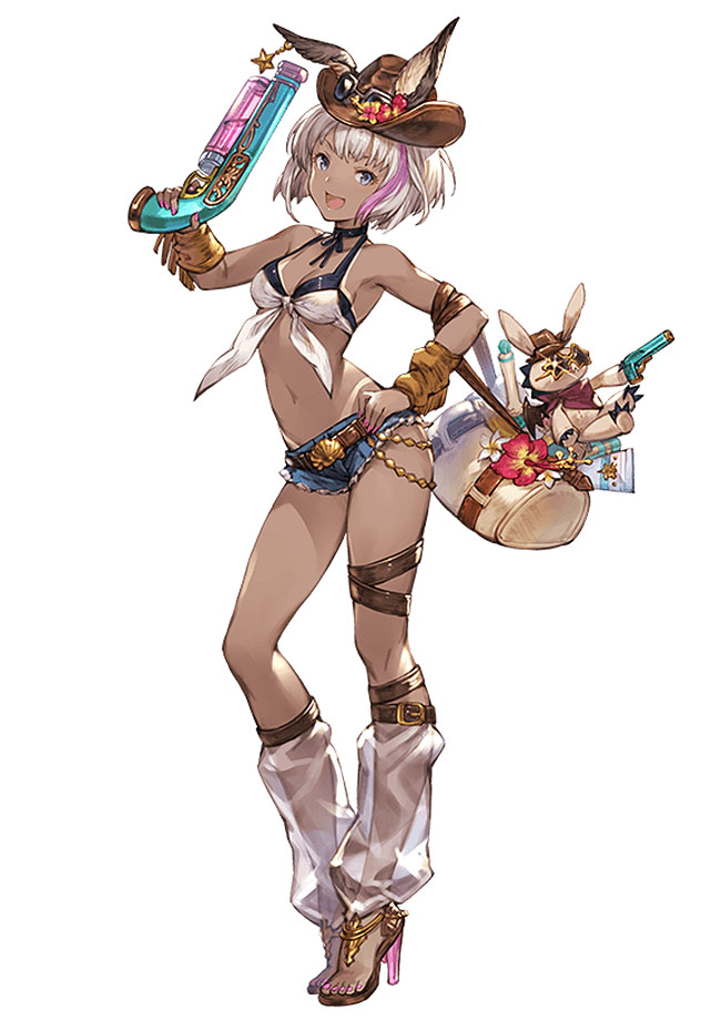 Summer Chloe Character Art from Granblue Fantasy