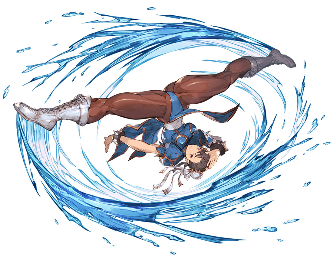Chun-Li, Battle Art from Granblue Fantasy