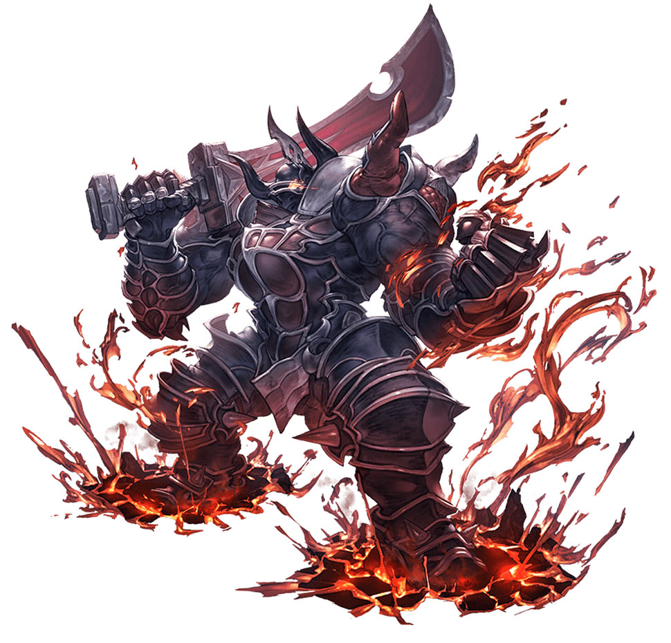 Colossus Art from Granblue Fantasy