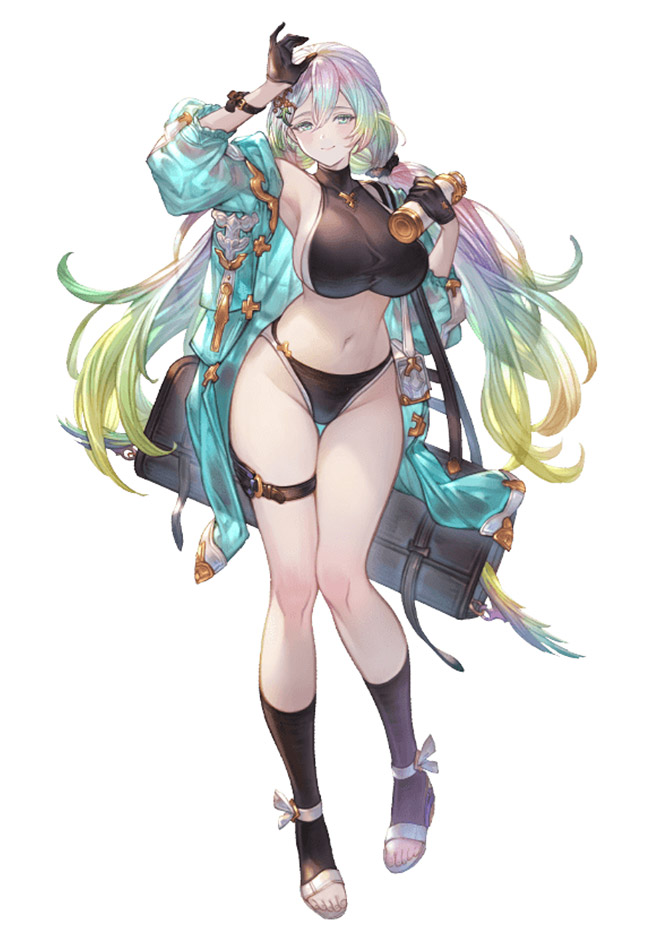 Summer Cupitan Art from Granblue Fantasy