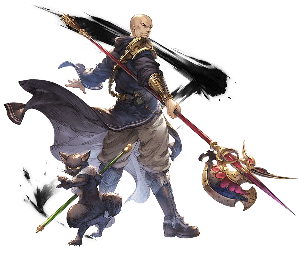 Dante and Freiheit Art from Granblue Fantasy