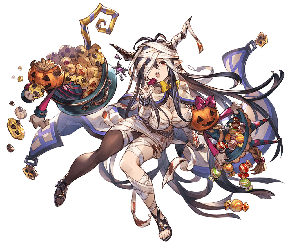 Halloween Danua Character Art from Granblue Fantasy