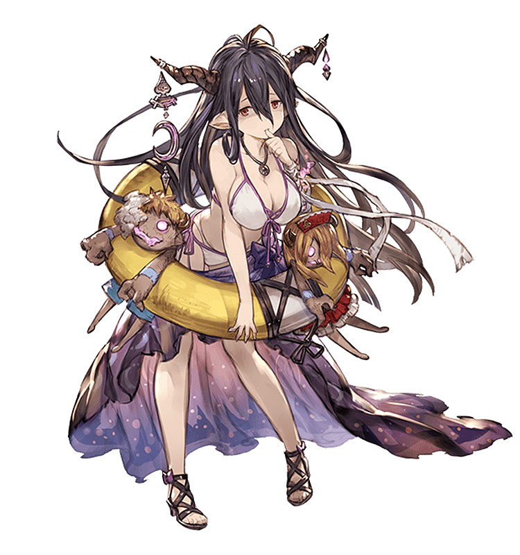 Summer Danua Character Art from Granblue Fantasy