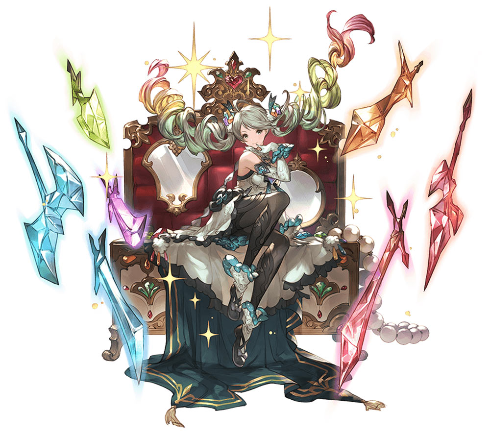 Earth De La Fille, Battle Art from Granblue Fantasy