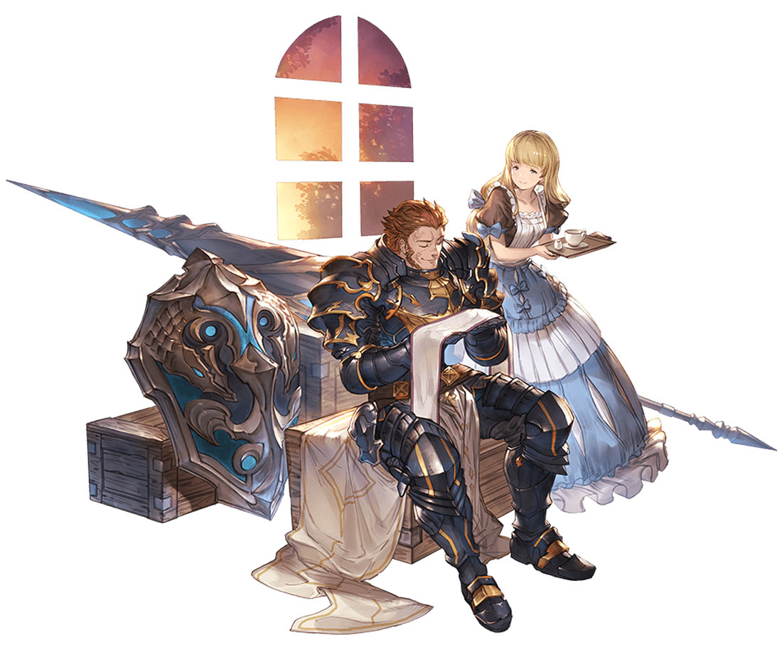 Deliford SR Artwork from Granblue Fantasy