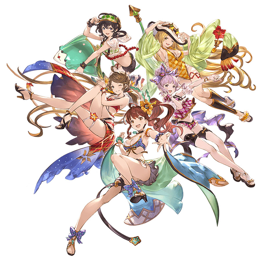 Summer Diantha Character Art from Granblue Fantasy