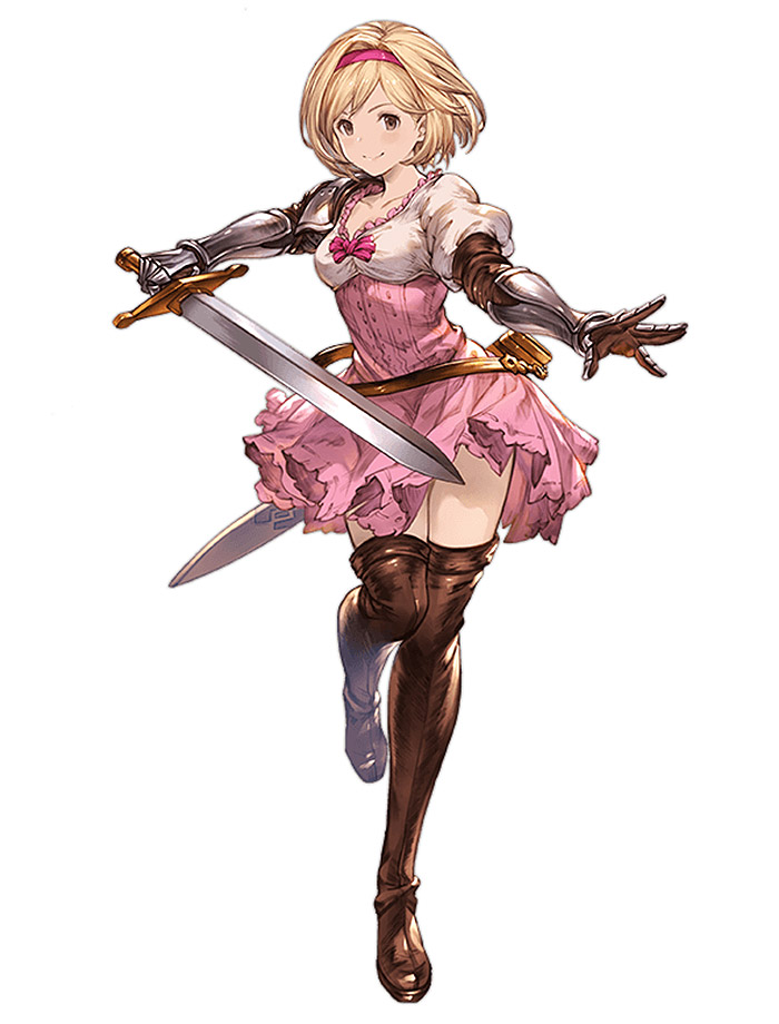Fully Voiced Djeeta Character Art from Granblue Fantasy