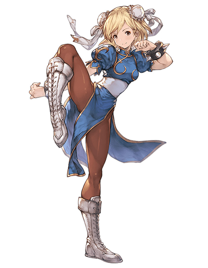 Street Fighter Djeeta Character Art from Granblue Fantasy