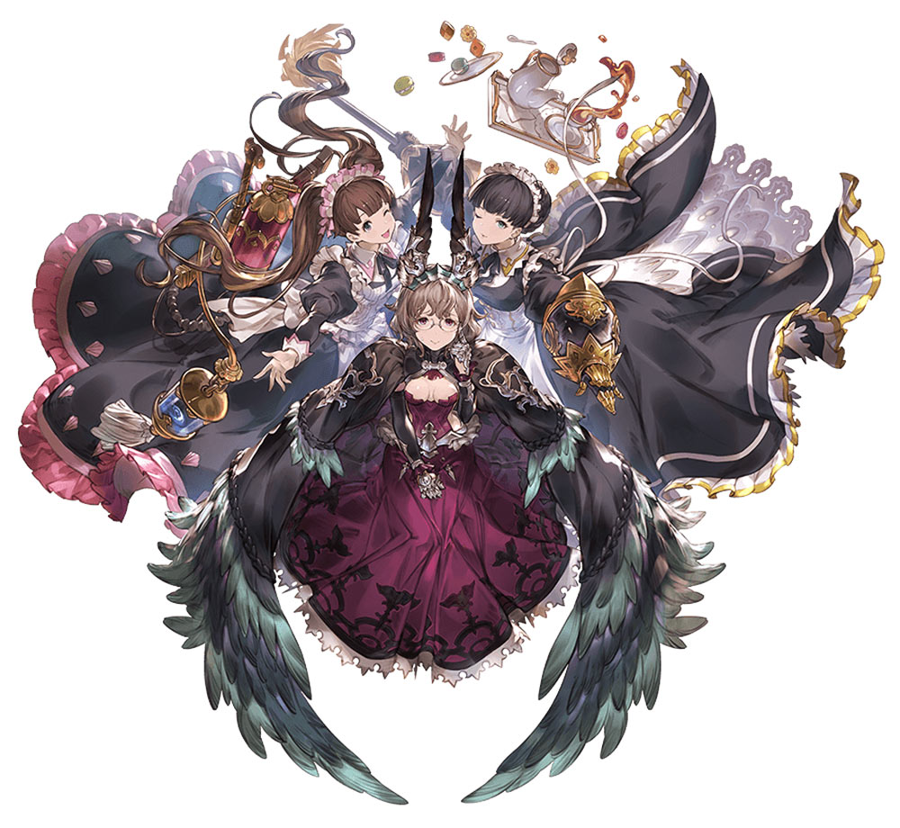 Dorothy and Claudia Artwork from Granblue Fantasy