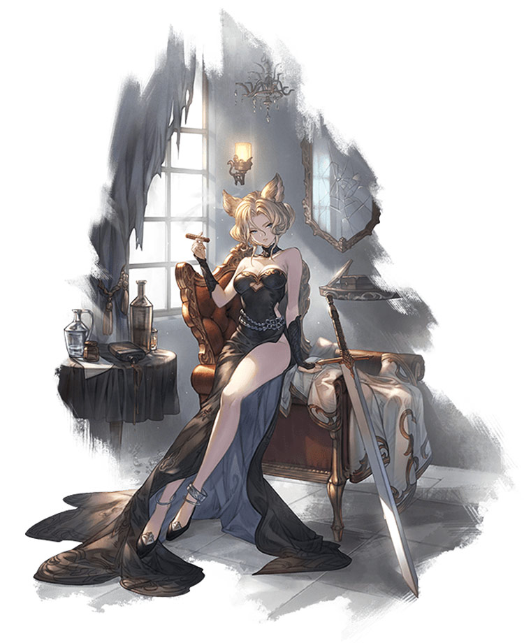 Elea Artwork from Granblue Fantasy