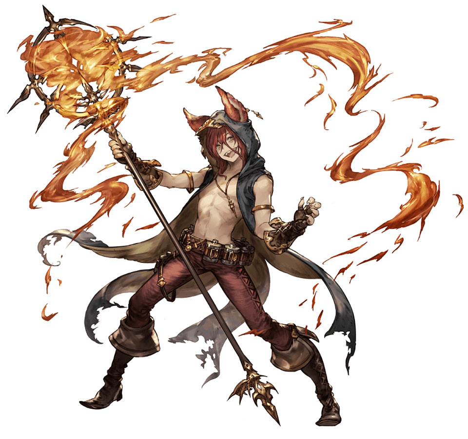 Elmott, Battle Art from Granblue Fantasy