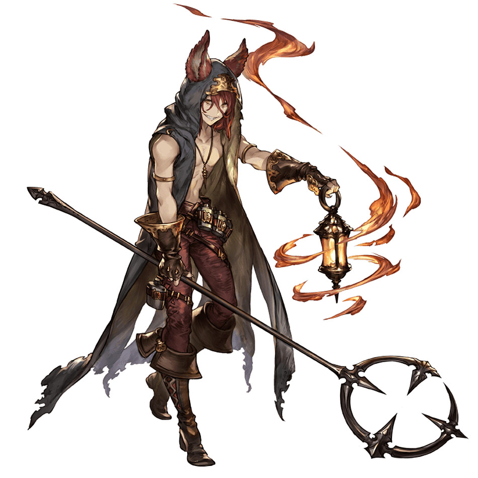 Elmott Character Art from Granblue Fantasy
