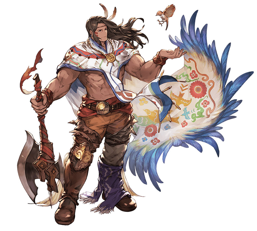 Eso SR Character Art from Granblue Fantasy