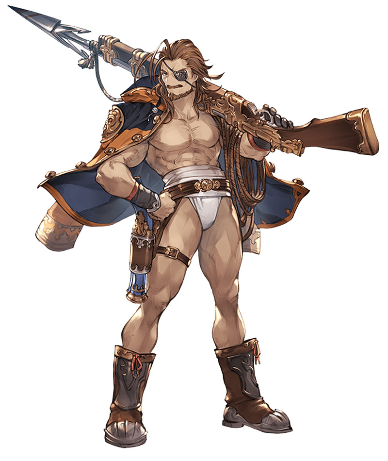 Fashionable Fundoshi Eugen Character Art from Granblue Fantasy