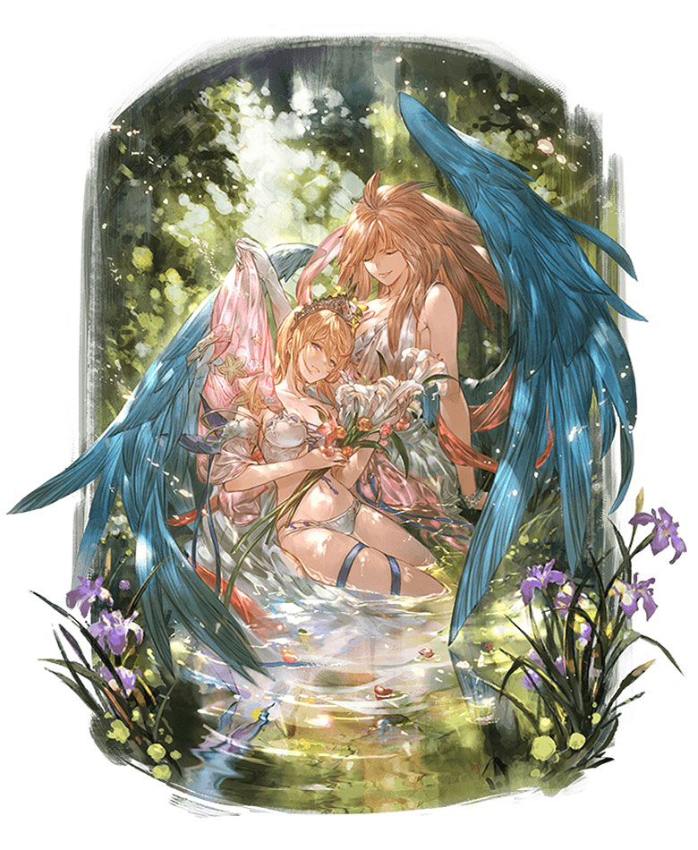 Summer Europa Artwork from Granblue Fantasy