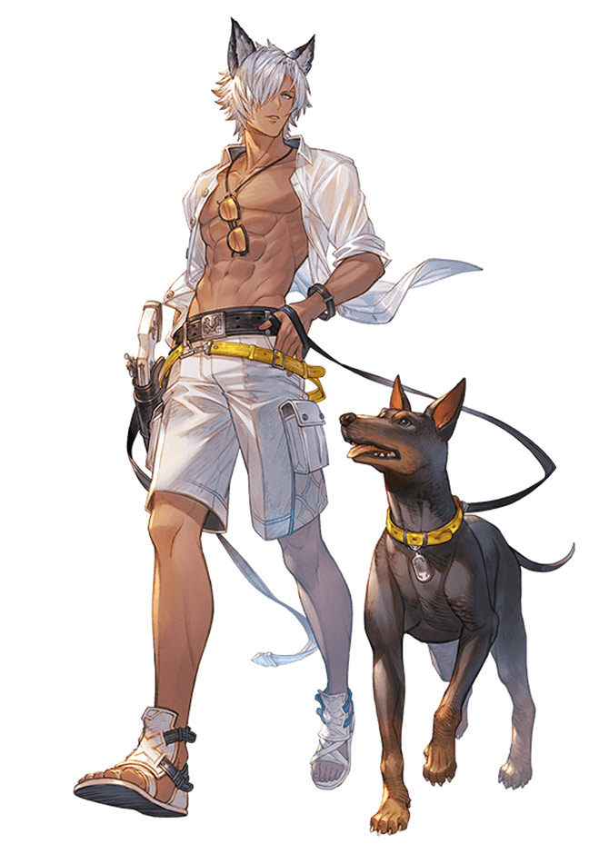 Summer Eustace Art from Granblue Fantasy