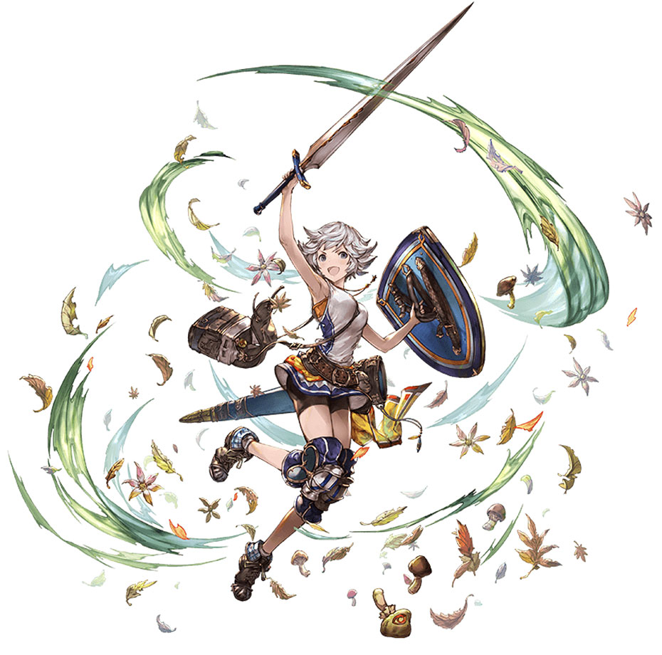 Wind Farrah, Battle Art from Granblue Fantasy
