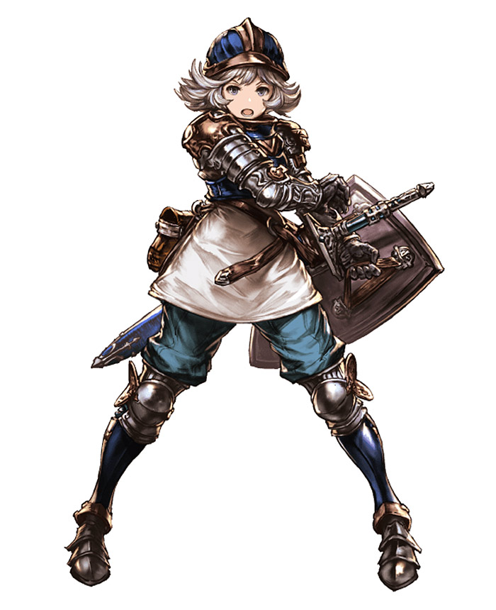 Farrah Character Art from Granblue Fantasy