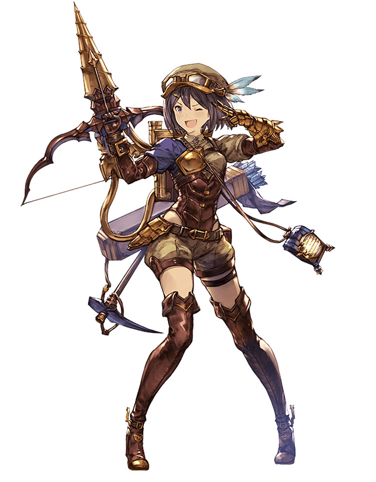 Feena SSR Character Art from Granblue Fantasy