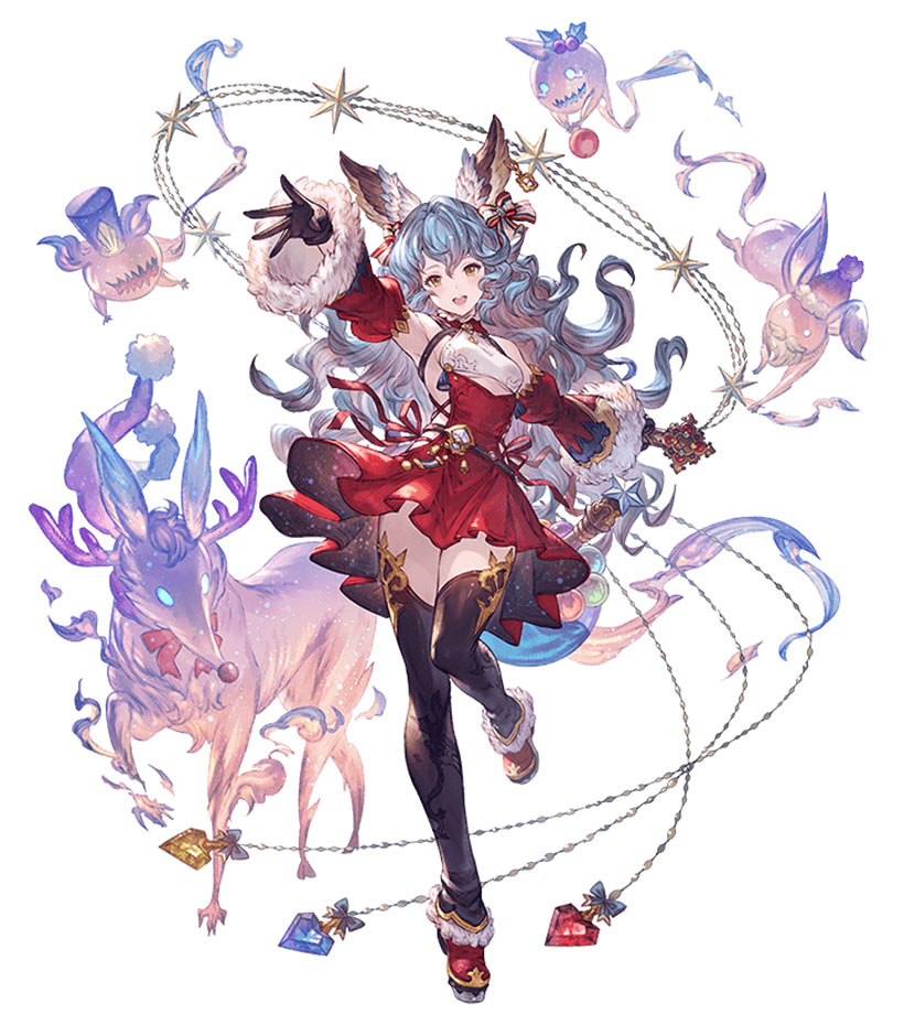 Santa Minidress Ferry Art from Granblue Fantasy