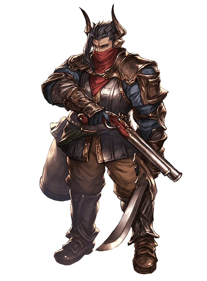 Garma Character Art from Granblue Fantasy