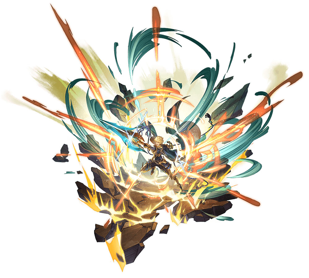 Light Gawain, 5 Star Art from Granblue Fantasy