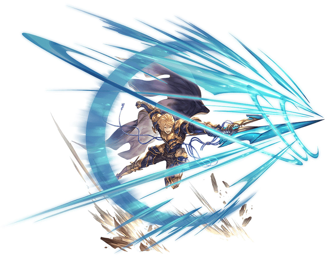 Light Gawain, Battle Art from Granblue Fantasy