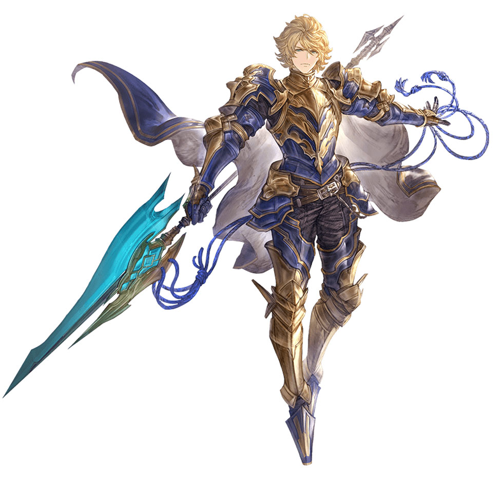 Light Gawain Art from Granblue Fantasy