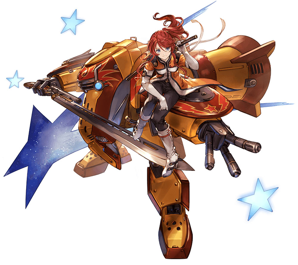 Gemini Sunrise, Battle Art from Granblue Fantasy