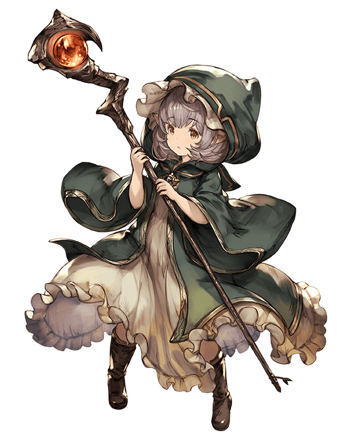 Goblin Mage Character Art from Granblue Fantasy
