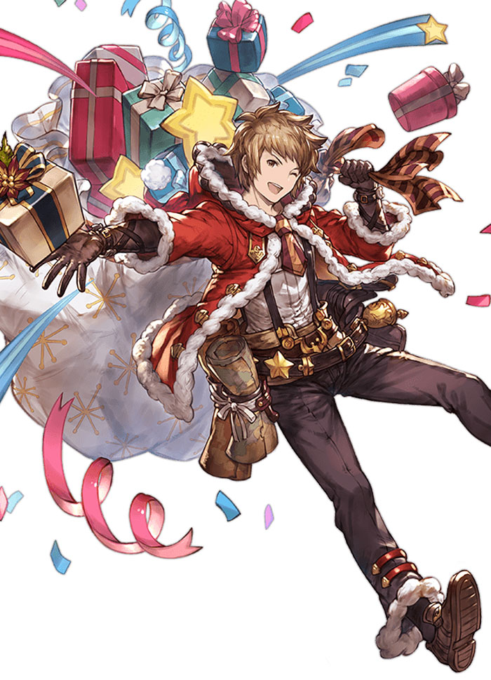 Christmas Gran Character Art from Granblue Fantasy