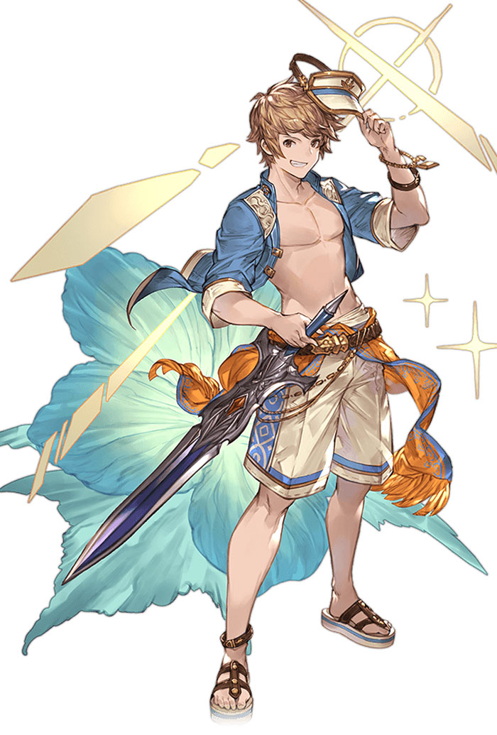 Fully Voiced Gran, Summer Character Art from Granblue Fantasy