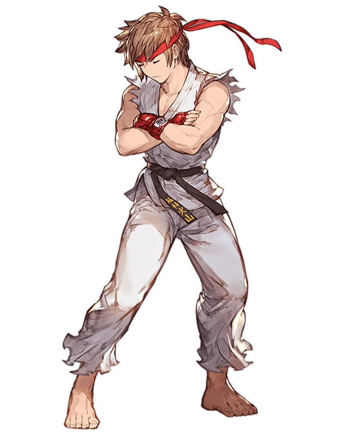 Street Fighter Gran Character Art from Granblue Fantasy
