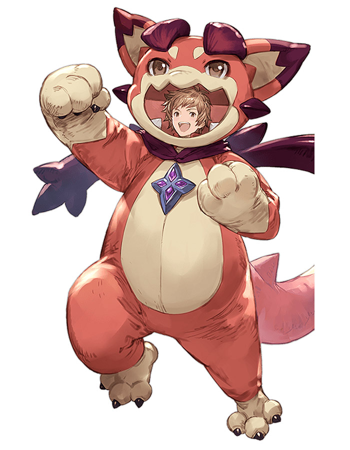 Vyrn Suit Gran Character Art from Granblue Fantasy