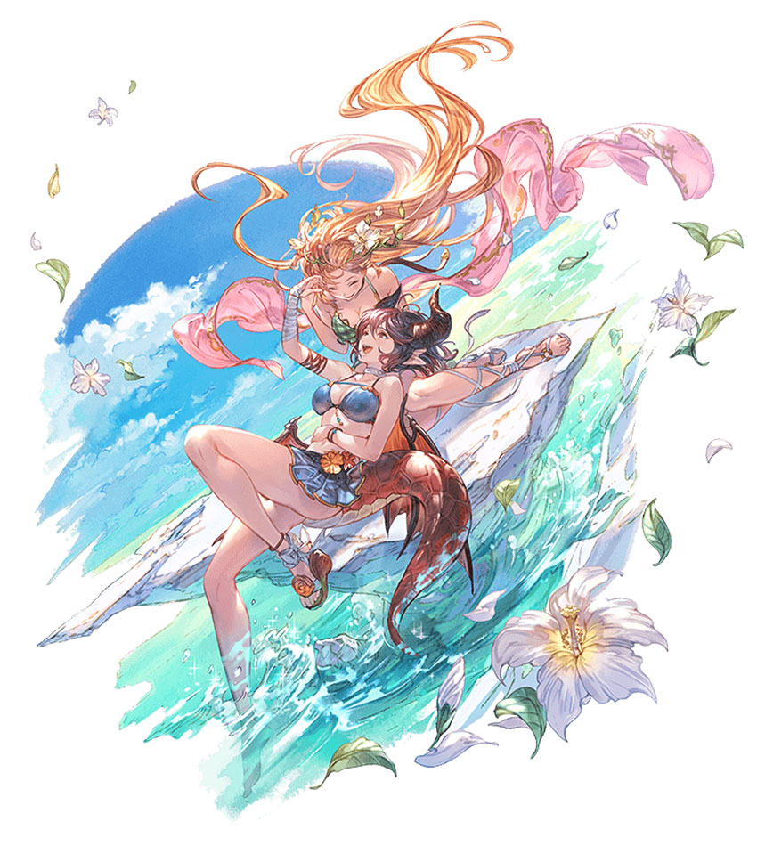 Summer Grea Artwork from Granblue Fantasy