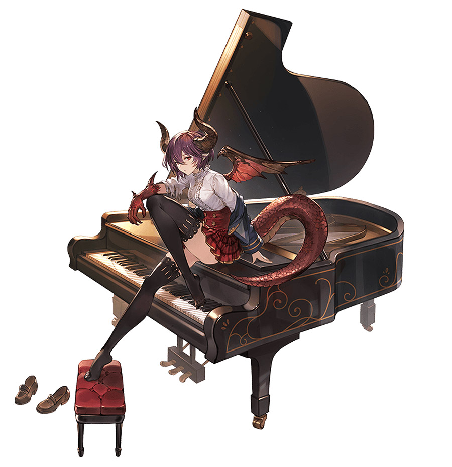 Grea Character Art from Granblue Fantasy