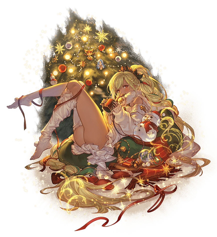 Holiday Helel Ben Shalem Artwork from Granblue Fantasy