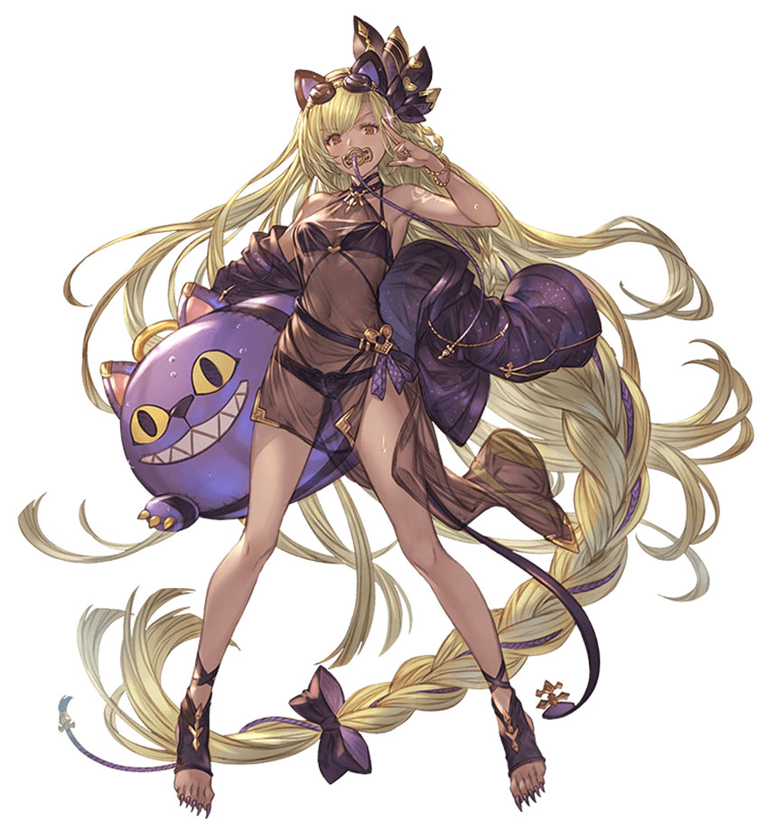 Summer Helel Ben Shalem Art from Granblue Fantasy