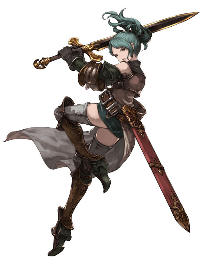 Herja, Battle Art from Granblue Fantasy