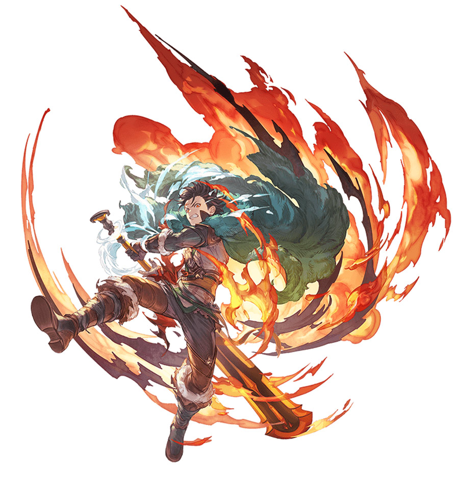 Icarus, Battle Art from Granblue Fantasy