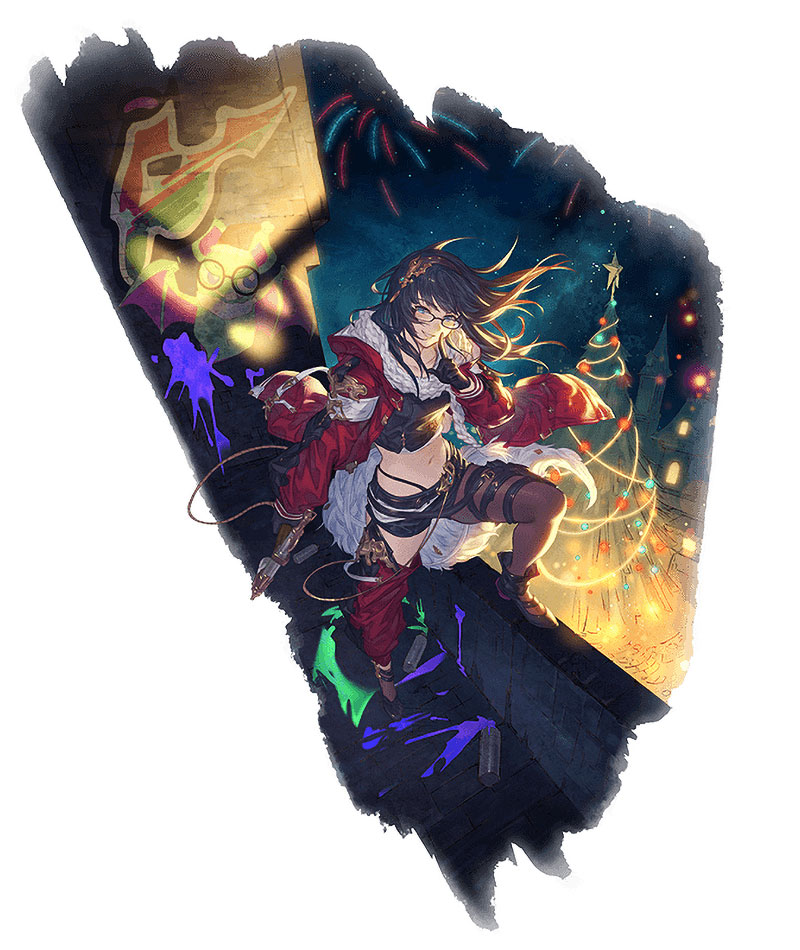 Holiday Illnott Artwork from Granblue Fantasy