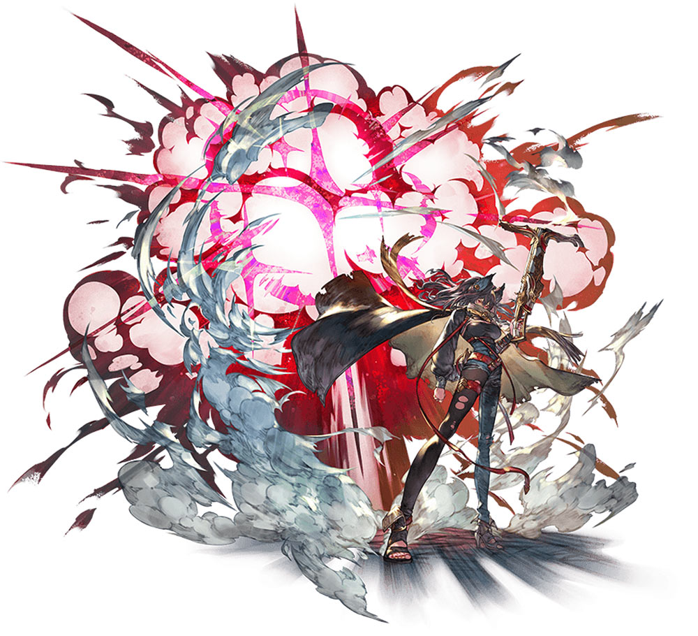 Light Ilsa, Battle Art from Granblue Fantasy