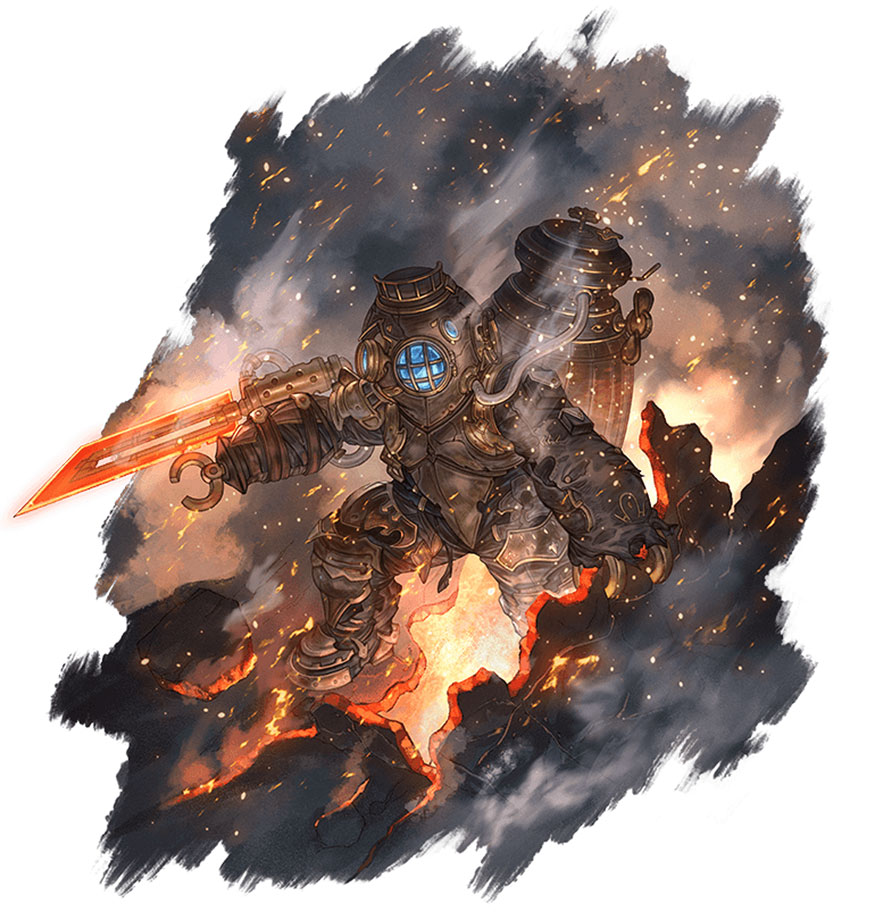 Isaac Illustration from Granblue Fantasy