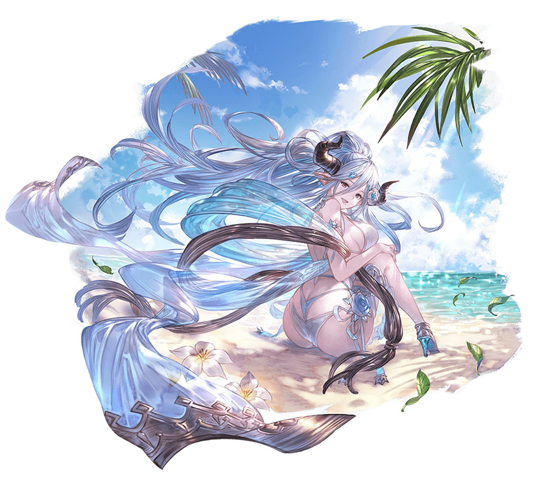 Summer Izmir Illustration from Granblue Fantasy
