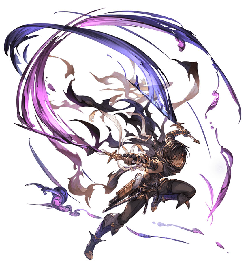 Dark Jamil, Battle Art from Granblue Fantasy