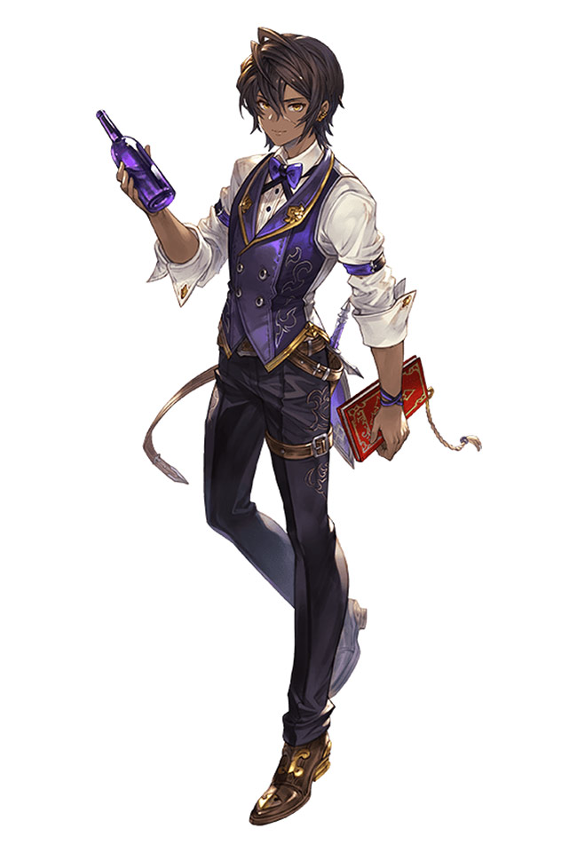 Raduga Uniform Jamil Art from Granblue Fantasy